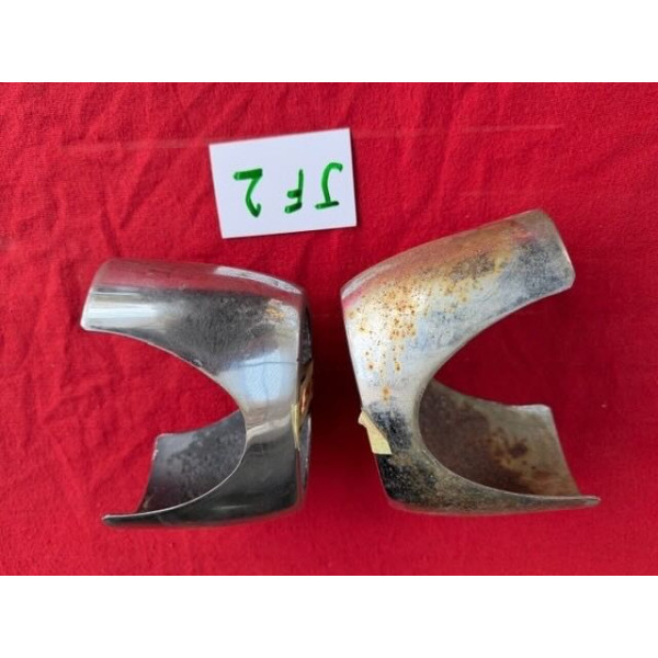 2 butoirs pare choc avant chrome Alpine A110 Simca Aronde