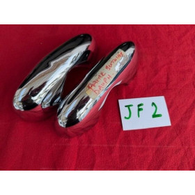 2 butoirs chrome origine Renault Dauphine