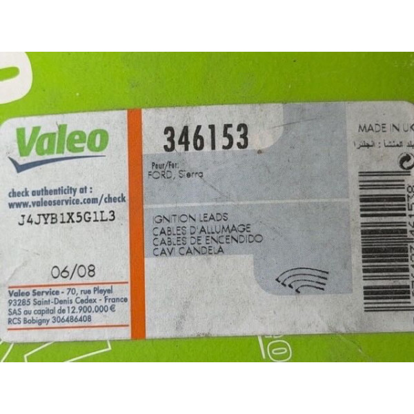 Câble de bougie neuf Valeo Ford Sierra