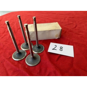 Jeu de 4 soupapes neuves d'époque admission Citroën DS 19 20 ou 21