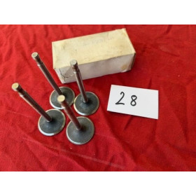 Jeu de 4 soupapes neuves d'époque admission Citroën DS 19 20 ou 21
