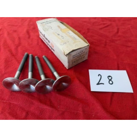 Jeu de 4 soupapes neuves d'époque échappement Citroën DS 19 20 ou 21