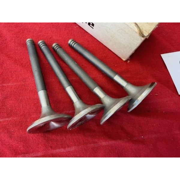 Jeu de 4 soupapes neuves d'époque échappement Citroën DS 19 20 ou 21