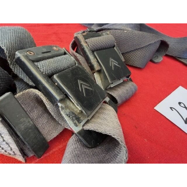 2 ceintures de sécurité origine Citroën SM Maserati ou DS