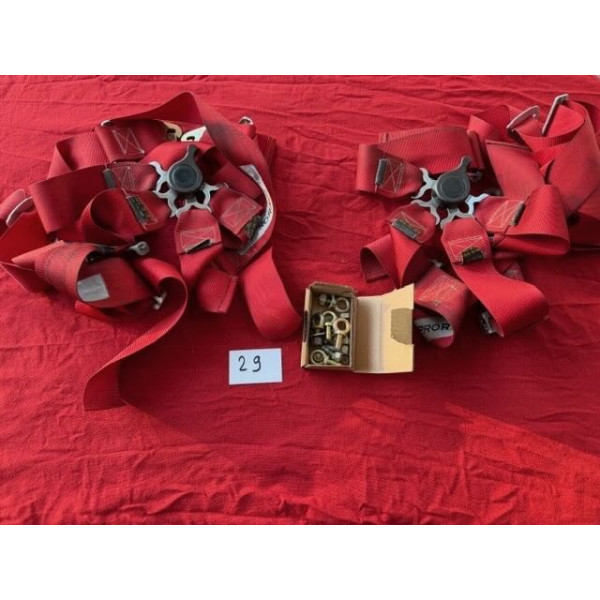 2 harnais de sécurité ProRace 4 points Alpine A110 GR4 Porsche 911 Classic