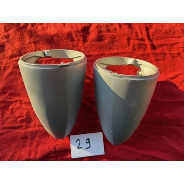 2 cuvelages fuseau de phares additionnel antibrouillard Marchal Citroën ID DS