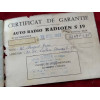 Notice d'emploi originale Radioen S19 Citroën ID DS 19 1963