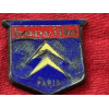 Sigle métal embouti garage Citroën Banville Paris