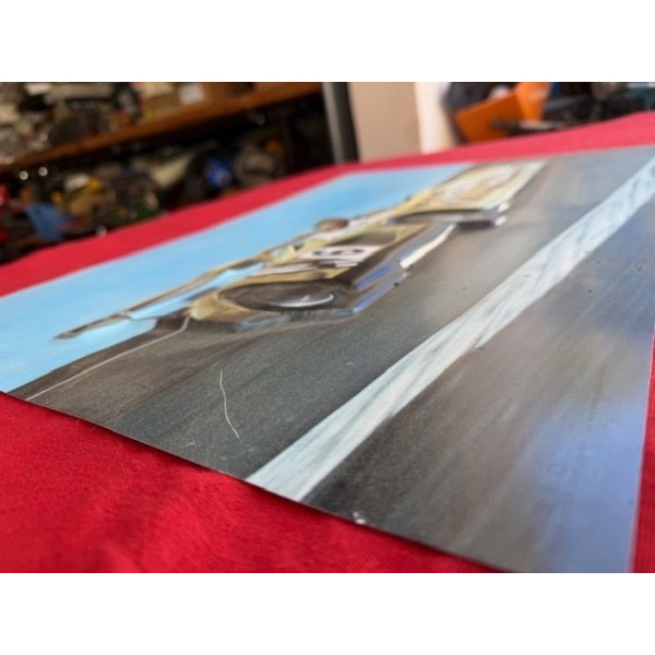 Poster relief Alpine A440 Le Mans