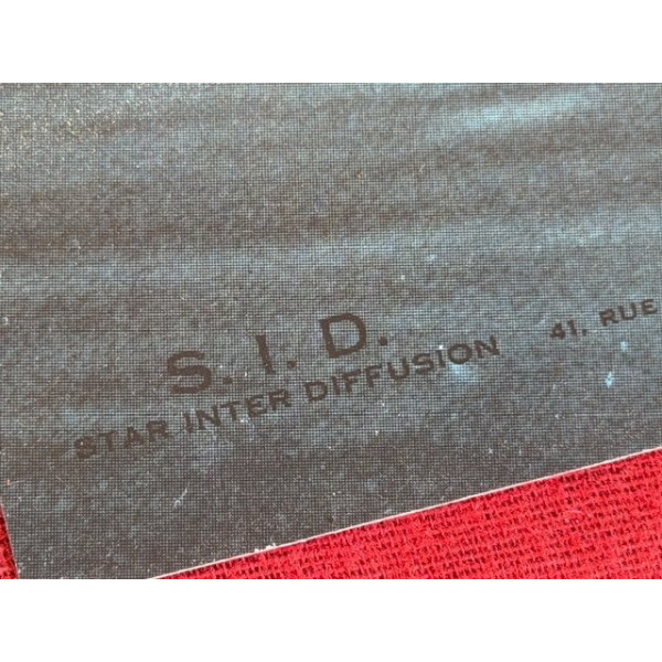 Poster relief Alpine A440 Le Mans