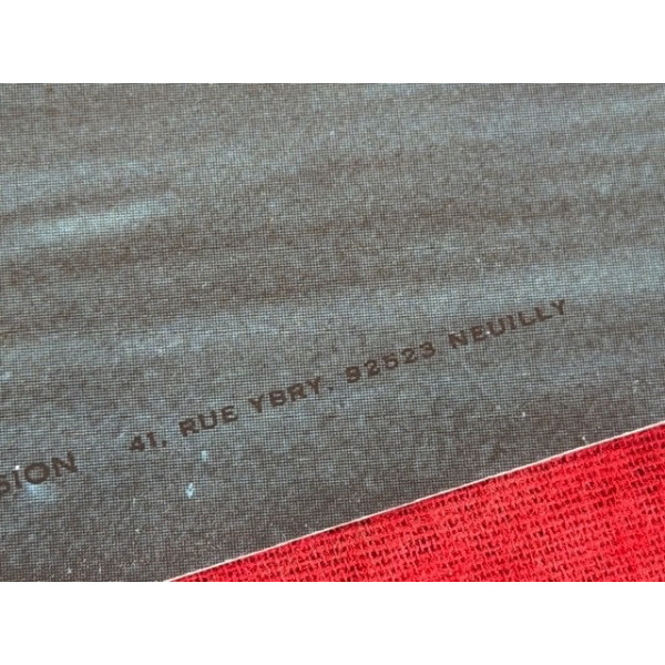 Poster relief Alpine A440 Le Mans