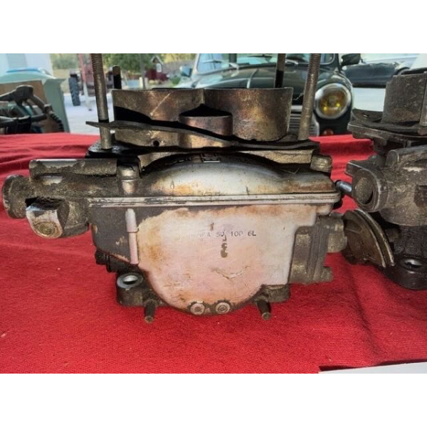 Matra Simca Bagheera 2 carburateurs d'époque Weber 36 DCNFA 49 et 50