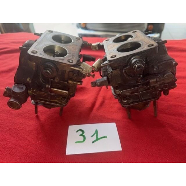 Matra Simca Bagheera 2 carburateurs d'époque Weber 36 DCNFA 49 et 50