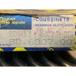 JEU DE 10 COUSSINETS NEUF DE LIGNE D'ARBRE STD RENAULT 16 TS ALPINE A110 1600S