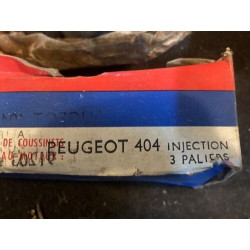 JEU DE 6 COUSSINETS NEUF DE LIGNE D'ARBRE STD PEUGEOT 404 INJECTION 3 PALIERS