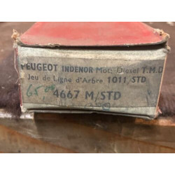 JEU DE 10 COUSSINETS NEUF DE LIGNE D'ARBRE STD PEUGEOT 404 504 J7 J9 D