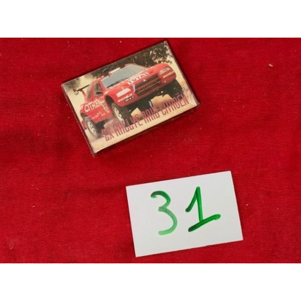 Jeu de cartes neuf Citroën Rally Raid