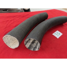 2 durites air admission chauffage tresse neuve original Alpine A110 Citroën DS IE