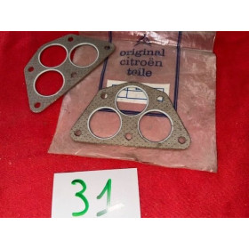 2 joints de collecteur échappement origine Citroën SM Maserati Merak