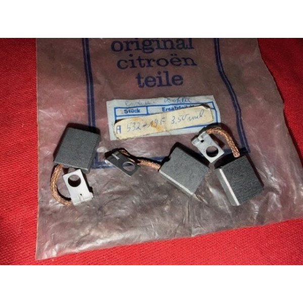 Jeu de charbon démarreur origine Citroën SM Maserati Merak