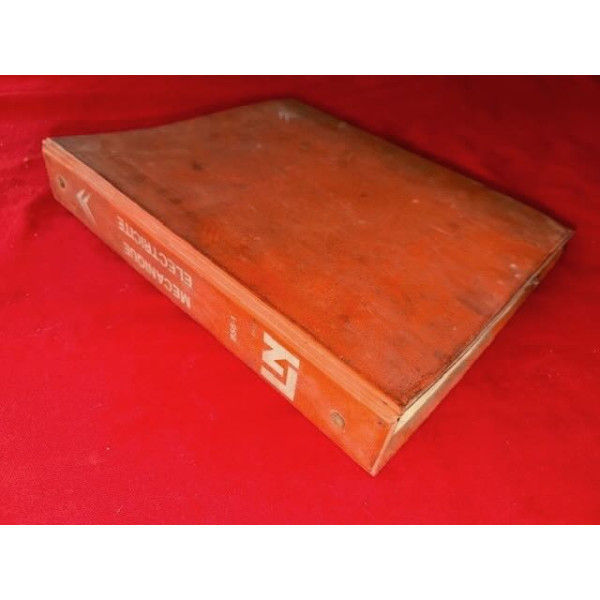 Livre technique original Citroën LN 856.1 sur la mécanique et électricité