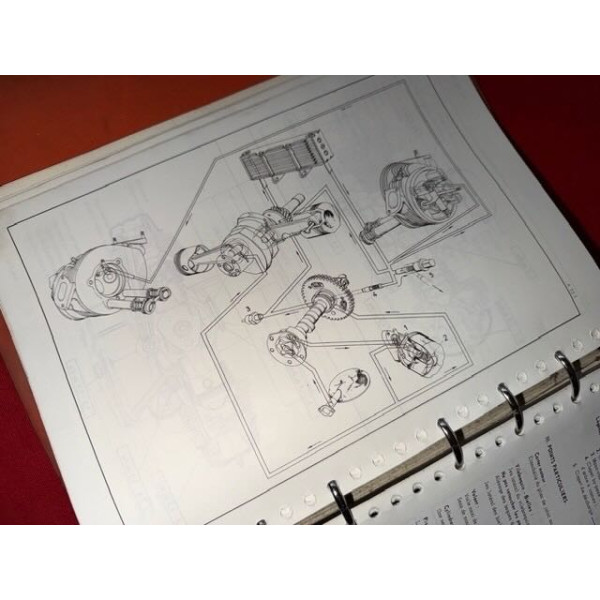 Livre technique original Citroën LN 856.1 sur la mécanique et électricité