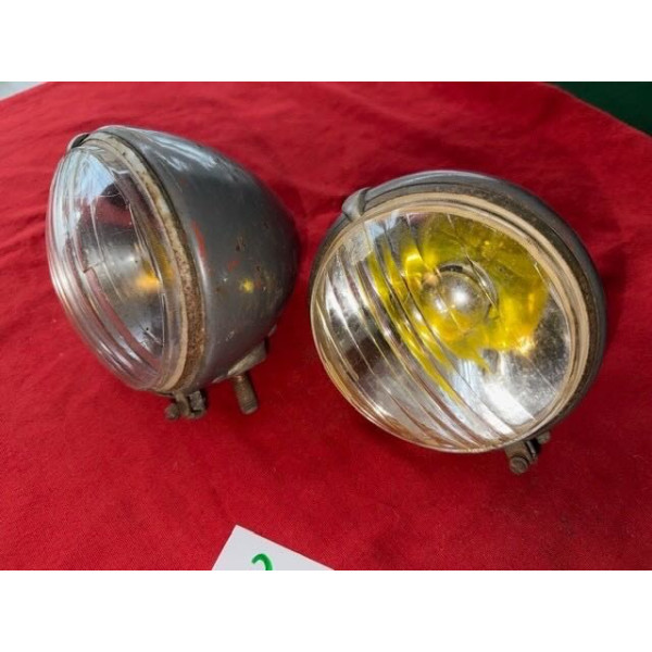 2 phares complet Ducellier original Citroën 2CV 1ère génération années 50