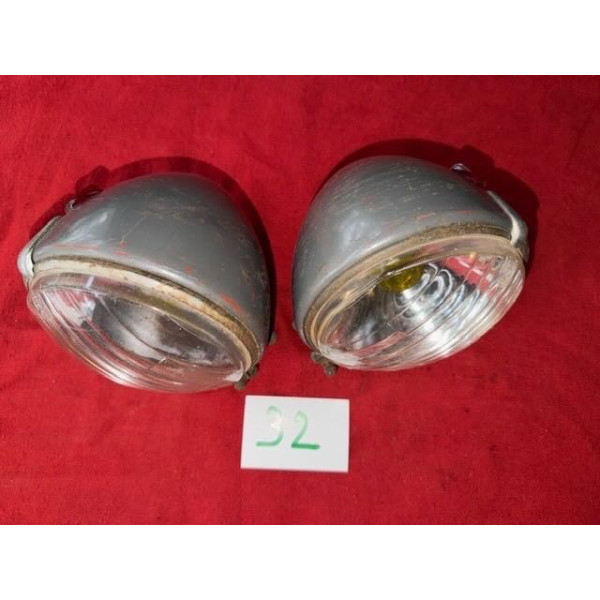 2 phares complet Ducellier original Citroën 2CV 1ère génération années 50