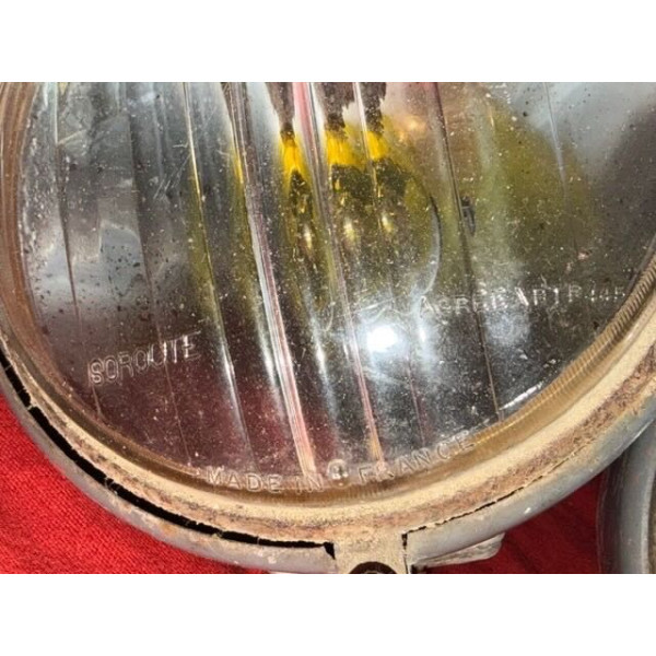 2 phares complet Ducellier original Citroën 2CV 1ère génération années 50