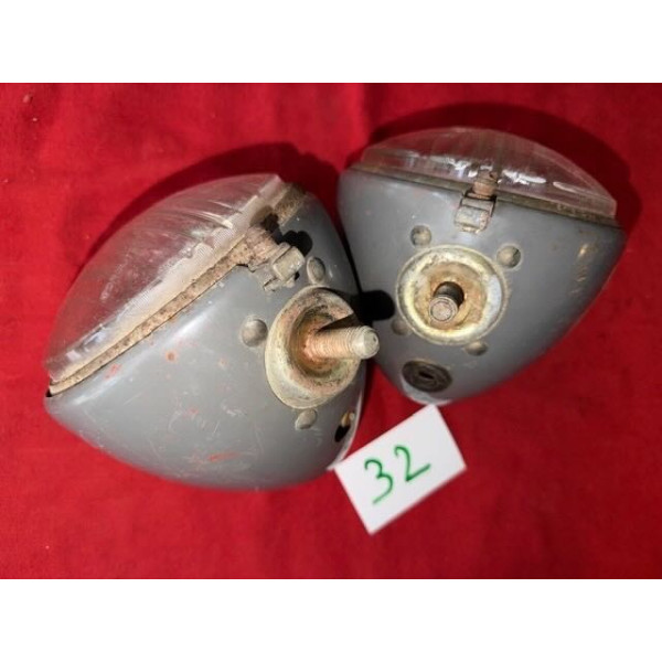 2 phares complet Ducellier original Citroën 2CV 1ère génération années 50