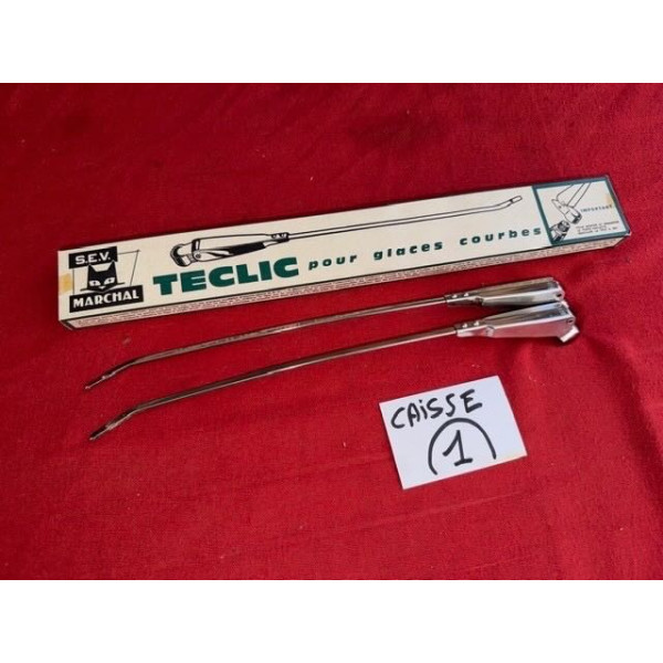 2 bras d'essuie glace neuf SEV Marchal original Renault 8 Gordini Alpine A110