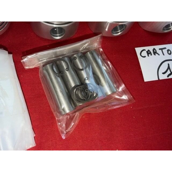 4 pistons neuf Bretille Alpine A110 1255 R8 Gordini complet axe et segments
