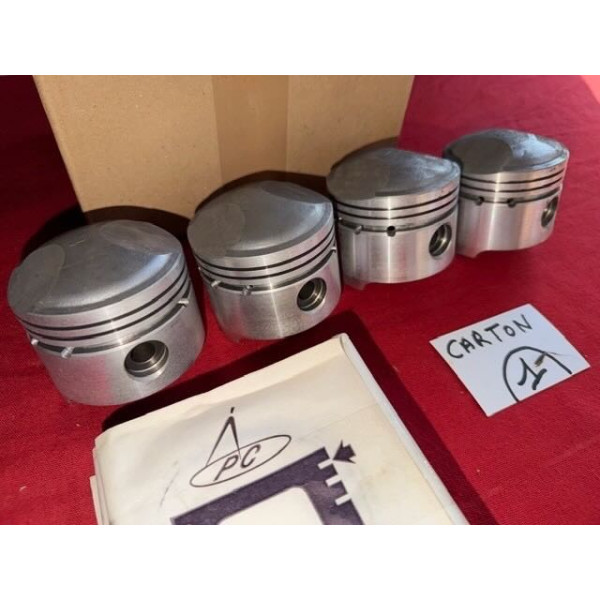 4 pistons neuf Bretille Alpine A110 1860cm3 GR4 complet avec axe et segments