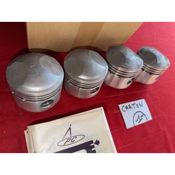 4 pistons neuf Bretille Alpine A110 1860cm3 GR4 complet avec axe et segments