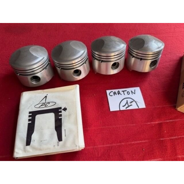 4 pistons neuf Bretille Alpine A110 1860cm3 GR4 complet avec axe et segments