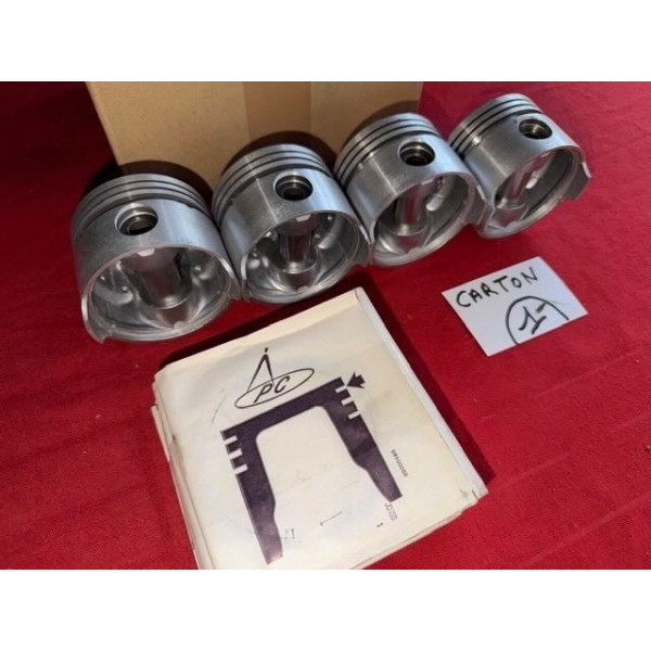 4 pistons neuf Bretille Alpine A110 1860cm3 GR4 complet avec axe et segments