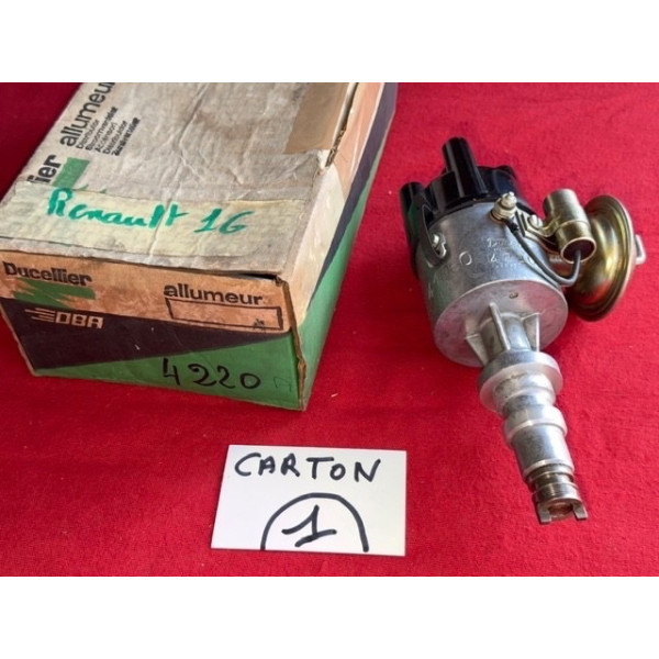 Allumeur neuf Ducellier original Renault 16 TX Alpine A110 SX A310 VG