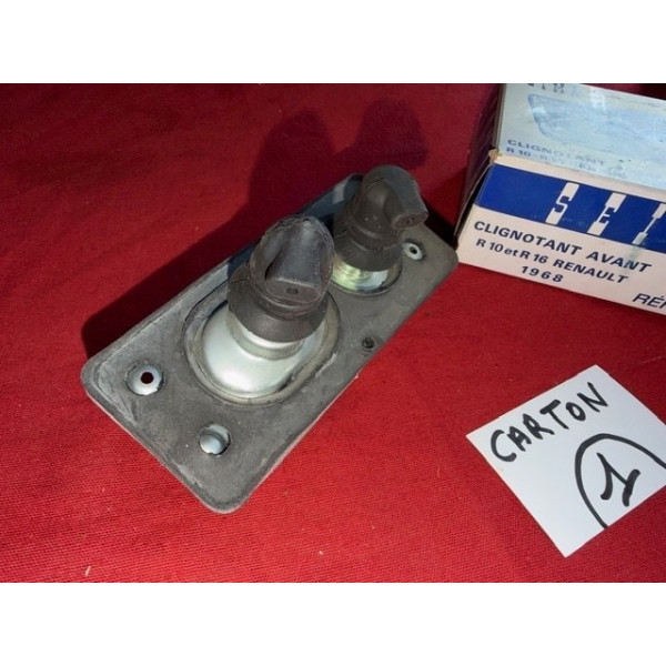 Clignotant AVD complet neuf origine Renault 10 ou 16 Lancia Fulvia Zagato