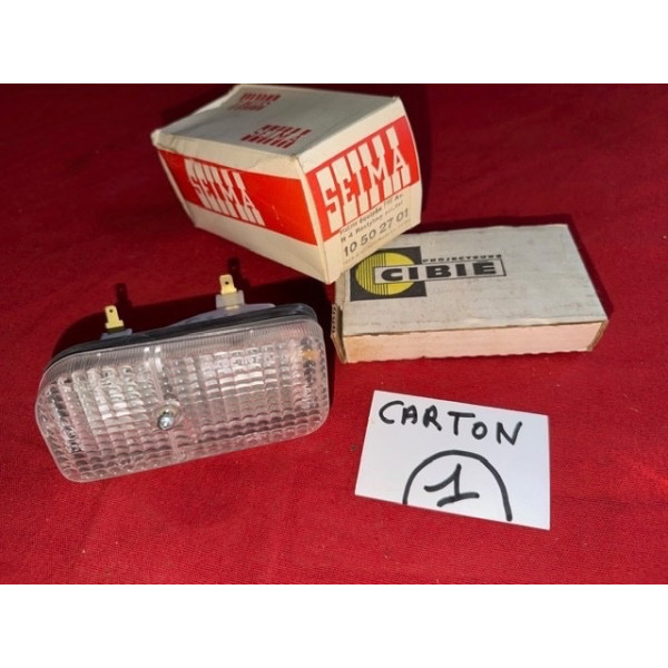 Clignotant AVG neuf Seima original Renault 4 export