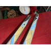 Lot de baguettes encadrement lunette arrière inox Citroën SM Maserati