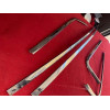 Lot de baguettes encadrement lunette arrière inox Citroën SM Maserati