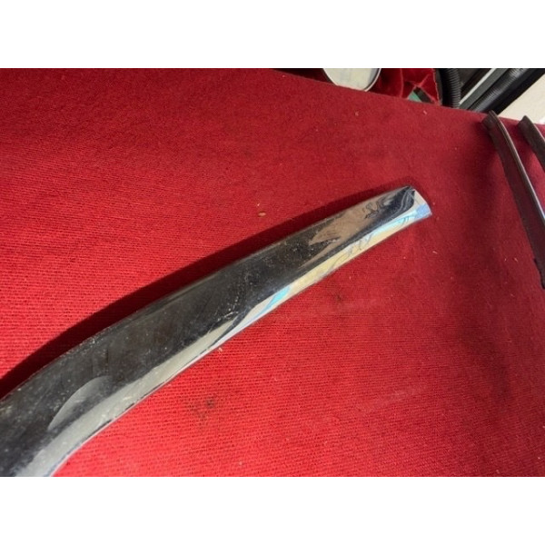 Lot de baguettes encadrement lunette arrière inox Citroën SM Maserati