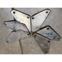 LOT DE CALES SUPPORTS MOTEUR ALUMINUM ALPINE A110 1600S 1800 GR4 GROS CHASSIS