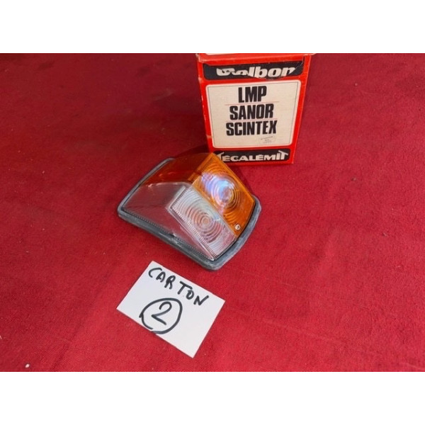 1 cabochon de clignotant neuf original Renault Saviem
