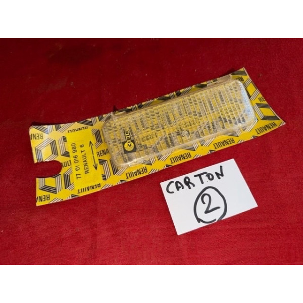 1 cabochon de clignotant neuf Seima original Renault 6 phase 2 export