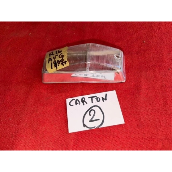 1 cabochon de clignotant neuf Seima original Renault 16 phase 1 export Lancia