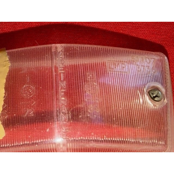 1 cabochon de clignotant neuf PK LMP original Renault 16 phase 1 export Lancia