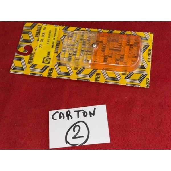 1 cabochon de clignotant neuf Cibie original Renault 4