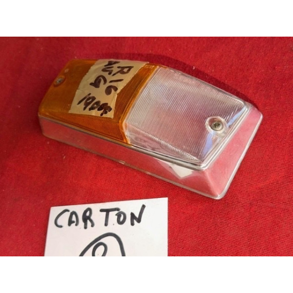 1 cabochon de clignotant neuf Seima original Renault 16 phase 1 Lancia Fulvia