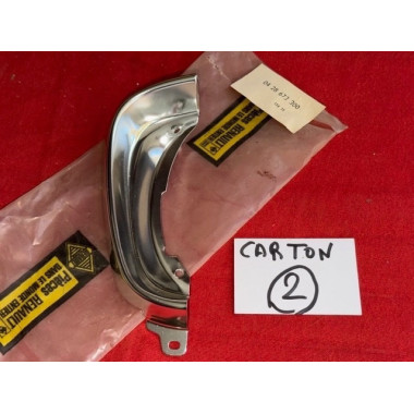 Angle de calandre aluminium AVD neuf origine Renault 16 L TL TS 1ère génération